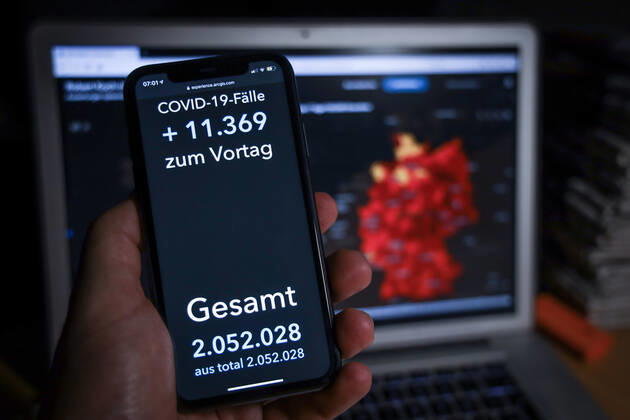 Coronavirus in Deutschland - Covid-19-Dashboard des Robert Koch-Institut 19.01.2021: Robert Koch-Institut: COVID-19-Fälle 2.052.028. Zugang um 11.369 gegenüber dem Vortag.