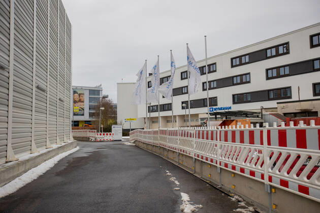 Stuttgart Themenbilder: Flughafen Stuttgart in Zeiten der Corona-Pandemie, 19.01.2021, Themenbilder: Flughafen Stuttgart in Zeiten der Corona-Pandemie, Bauarbeiten Stuttgart Messe, Verlaengerung U-Bahn Linie U6, 19.01.2021, Copyright: xEIBNER DROFITSCHx EP_ddh