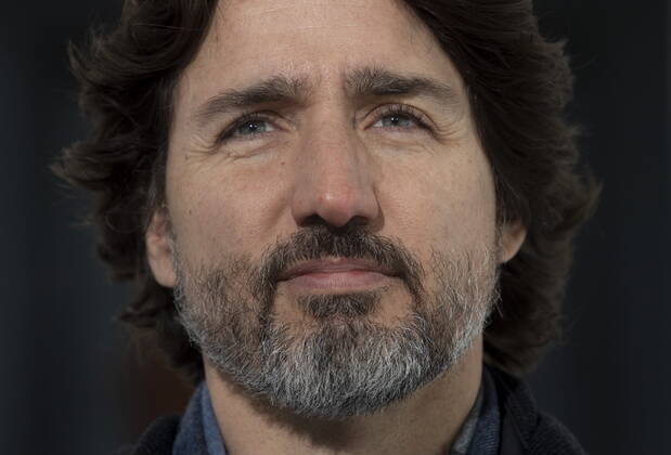 January 19, 2021, Ottawa, on, Canada: Prime Minister Justin Trudeau listens to a question as he participates in a bi-weekly news conference at Rideau cottage in Ottawa, Tuesday, January 19, 2021. Ottawa Canada  - ZUMAc35_ 20210119_zaf_c35_001 Copyright: xAdrianxWyldx