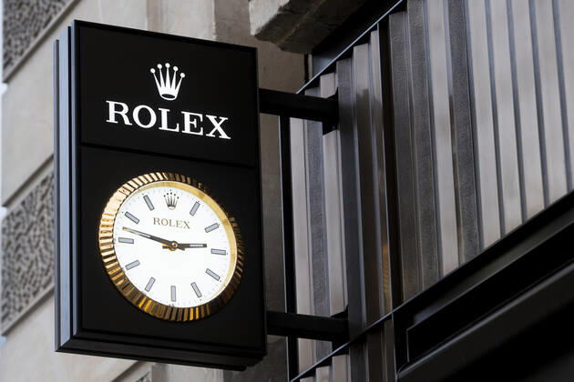 Devanture du Magasin Rolex NEWS : Magasins des Champs ELysees - Paris - 20 01 2021 JBAutissier Panoramic 