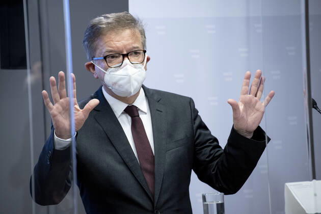 Coronavirus Pressekonferenz Wien: Virus Mutation B.1.1.7