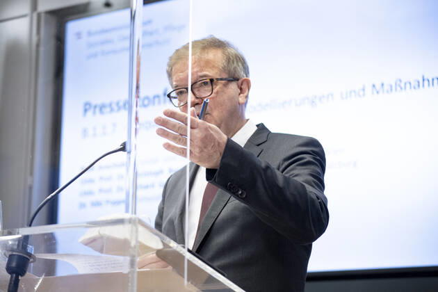 Coronavirus Pressekonferenz Wien: Virus Mutation B.1.1.7