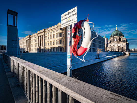 Berlin Mitte, Museumsinsel: Humboldt-Forum Berlin am Schloßplatz Berlin Museumsinsel