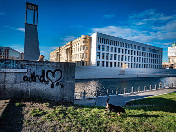 Berlin Mitte, Museumsinsel: Humboldt-Forum Berlin am Schloßplatz Berlin Museumsinsel