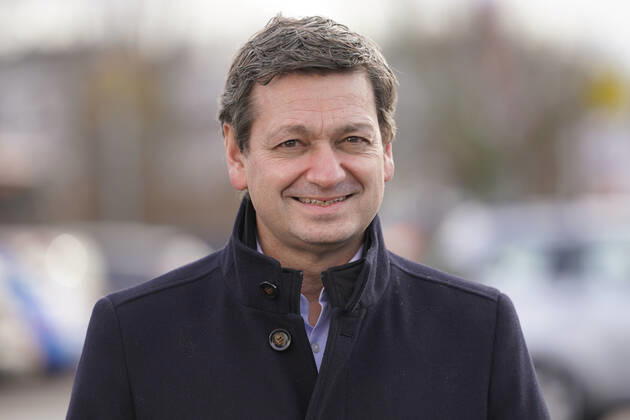 CDU Spitzenkandidat Christian Baldauf besucht das Impfzentrum in Lahnstein Aktuell, 21.01.2021, Lahnstein, Christian Baldauf CDU Spitzenkandidat im Portrait beim Besuch des Impfzentrums im Rhein-Lahn-Kreis in Lahnstein Lahnstein Rheinland-Pfalz Deutschland