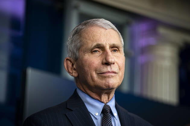 January 21, 2021, Washington, District of Columbia, USA: Anthony Fauci, director of the National Institute of Allergy and Infectious Diseases, listens during a news conference in the James S. Brady Press Briefing Room at the White House in Washington, D.C., U.S., on Thursday, Jan. 21, 2021. Biden in his first full day in office plans to issue a sweeping set of executive orders to tackle the raging Covid-19 pandemic that will rapidly reverse or refashion many of his predecessor s most heavily criticized policies Washington USA - ZUMAs152 20210121_zaa_s152_203 Copyright: xAlxDragox-xPoolxViaxCnpx