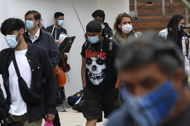 Vina del Mar, January 20, 2021 Daily life in the city center during coronavirus emergency Sebastian Cisternas Aton Chile, Santiago Chile Aton 482400  Copyright: SEBASTIANxCISTERNAS ATONxCHILE