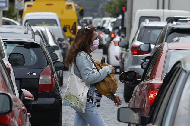 Vina del Mar, January 20, 2021 Daily life in the city center during coronavirus emergency Sebastian Cisternas Aton Chile, Santiago Chile Aton 482401  Copyright: SEBASTIANxCISTERNAS ATONxCHILE