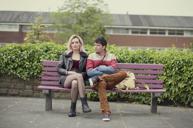 RELEASE DATE: TV Series (2019-) season 3 TITLE: Sex Education STUDIO: CREATORS: Laurie Nunn PLOT: A teenage boy with a sex therapist mother teams up with a high school classmate to set up an underground sex therapy clinic at school. STARRING: Emma Mackay, Asa Butterfield. Wales United Kingdom - ZUMAl16_ 20210122_sha_l16_167 Copyright: xNetflixx