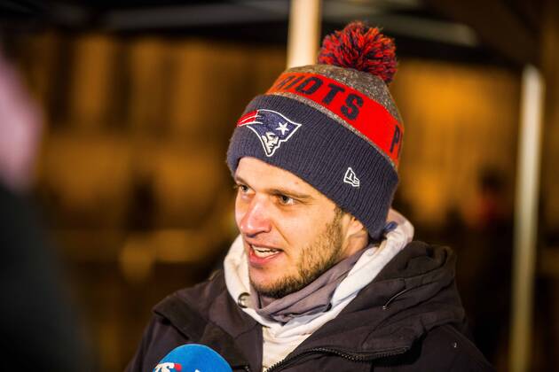 January 24, 2021, Munich, Bavaria, Germany: MARKUS HAINTZ of Querdenken. On the heels of a court win with the Verwaltungsgerichtshof, Markus Haintz of the Querdenken group organized an anti-mask, anti-anti-Corona measure demonstration in front of the Verwaltungsgerichtshof in Munich, Germany. Approximately 250 were in attendance and displayed a jump in radicalization and propensity for violence against media representatives not seen prior to the end of the Trump era. At one point, media representatives were swarmed, physically attacked and prevented from working as they were removed from the designated press area- with the help of their own conspiracy media representatives. The demonstration also had members of Pegida, such as Munichââ - ZUMAb160 20210124_zbp_b160_006 Copyright: xSachellexBabbarx