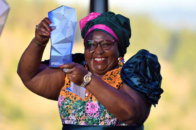 News Bilder des Tages 2021 AUSTRALIAN OF THE YEAR AWARDS, 2021 Local Hero winner Rosemary Kariuki during the 2021 Australian of the Year Awards at the National Arboretum in Canberra, Monday, January 25, 2021. ( NO ARCHIVING, EDITORIAL USE ONLY, NO USE IN BOOKS WITHOUT CONSENT CANBERRA ACT AUSTRALIA  Copyright: xMICKxTSIKASx 20210125001515976605