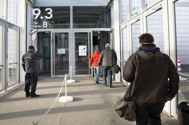Kreisimpfzentrum Messe Stuttgart. Kreisimpfzentrum Messe Stuttgart.