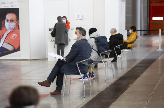 News Bilder des Tages Kreisimpfzentrum Messe Stuttgart. Kreisimpfzentrum Messe Stuttgart.