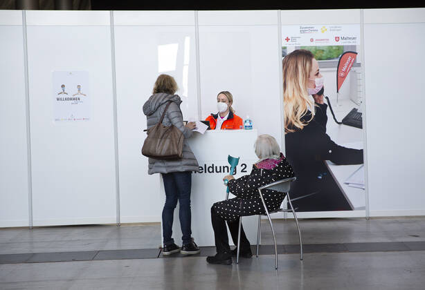 Kreisimpfzentrum Messe Stuttgart. Kreisimpfzentrum Messe Stuttgart.