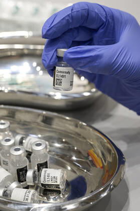 GERMANY, corona vaccine GERMANY, Hamburg, corona pandemic, largest vaccination center in Germany, for daily max 7000 people, vaccine Comirnaty of Biontech Pfizer