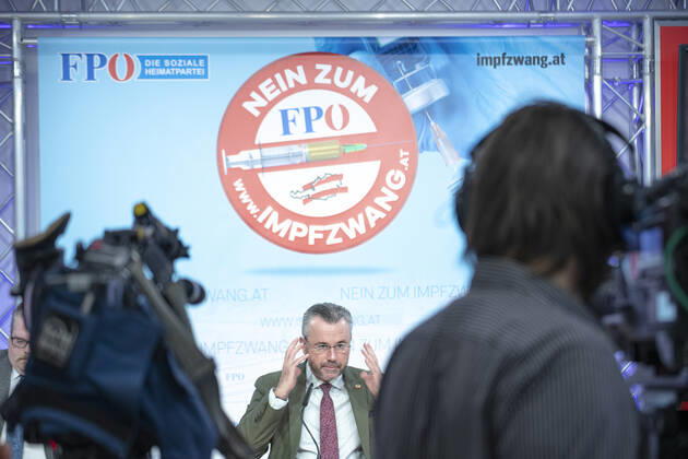 FPÖ Presskonferenz: Aktuelle Corona-Politik mit Schwerpunkt Schule