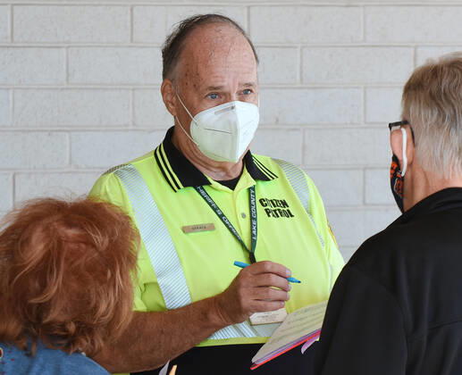 January 29, 2021, Leesburg, Florida, United States: People are checked in for their appointments at a walk-in COVID-19 vaccination POD inside a vacant Sears store at the Lake Square Mall..The appointment-only site for frontline health care workers and seniors 65 and older is vaccinating around 700 people a day. Leesburg United States - ZUMAs197 20210129_zaa_s197_144 Copyright: xPaulxHennessyx
