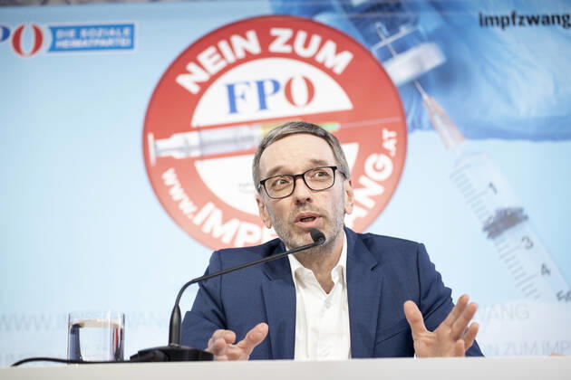 FPÖ Presskonferenz: Demokratie Freiheit Grundrechte