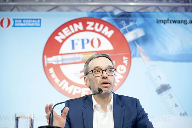 FPÖ Presskonferenz: Demokratie Freiheit Grundrechte