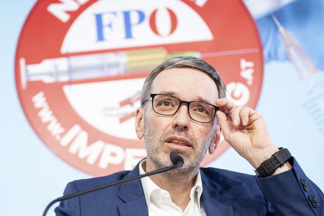 FPÖ Presskonferenz: Demokratie Freiheit Grundrechte