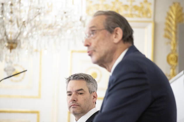 Österreich, Pressekonferenz im Bundeskanzleramt: Aktuelles zu den Coronamaßnahmen