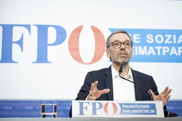Wien, FPÖ Presskonferenz: ,,Für die Freiheit