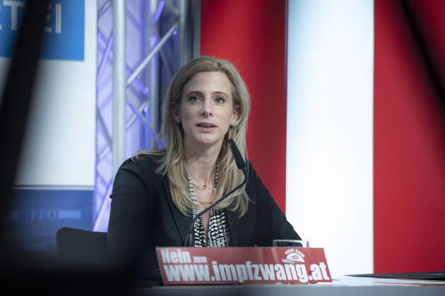 Wien, FPÖ Presskonferenz: ,,Für die Freiheit