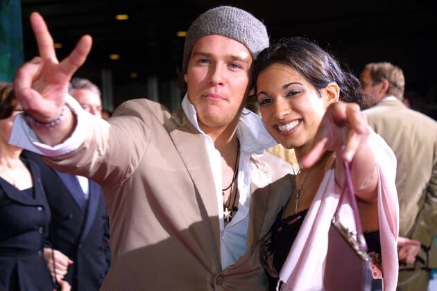 Echo 2002 Copyright: IMAGO. Herrmann : Thema: Verleihung des Deutschen Schallplattenpreises Echo 2002 im ICC Berlin. Ankunft der Stars auf dem Roten Teppich mit: Ben feat. Sänger Ben mit Gim Copyright: xEventpressxHerrmannx