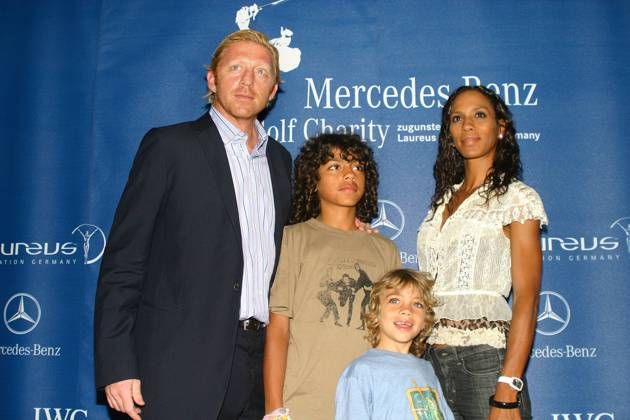 Copyright: IMAGO. Borns 06.07.2006 Thema: Laureus Sport for Good Foundation Germany - Party im 40 seconds ,Potsdamer Str. Unter den Gästen waren:Boris u. Barbara Becker mit den Söhnen Noah Gabriel (Mitte)und Elias Copyright: xEventpressxBornsx