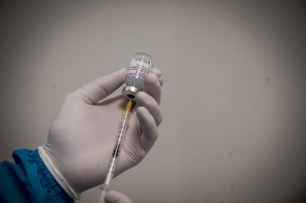Covid vaccinations begin today in Lazio - 19 for the elderly over 80 in the photo the vaccination center of the Biomedical Campus Editorial Usage Only  Copyright: xSTEFANOxCAROFEIx xIPAx