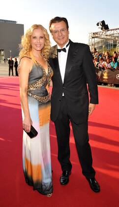 Der Deutsche Fernsehpreis Katja Burkard mit Mann Hans Maar bei der 11.Verleihung Der Deutsche Fernsehpreis 2009 im Coloneum in Koeln Roter Teppich Deutscher Copyright: IMAGO. Adolph 26.09.2009