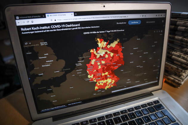 Coronavirus in Deutschland - Covid-19-Dashboard des Robert Koch-Institut 09.02.2021: Robert Koch-Institut: COVID-19-Fälle 2.291.924. Zugang um 3.379 gegenüber dem Vortag. COVID-19-Todesfälle 62.156. Zugang um 481 gegenüber dem Vortag. 7-Tage-Inzidenz 72,8. 7-Tage-Fallzahl 60.577