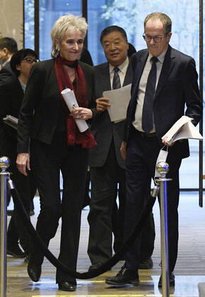 WHO investigation into coronavirus origins in Wuhan Members of the World Health Organization s team investigating the origins of the coronavirus pandemic prepare to attend a press conference in Wuhan, China, on Feb. 9, 2021, a day ahead of their departure. 