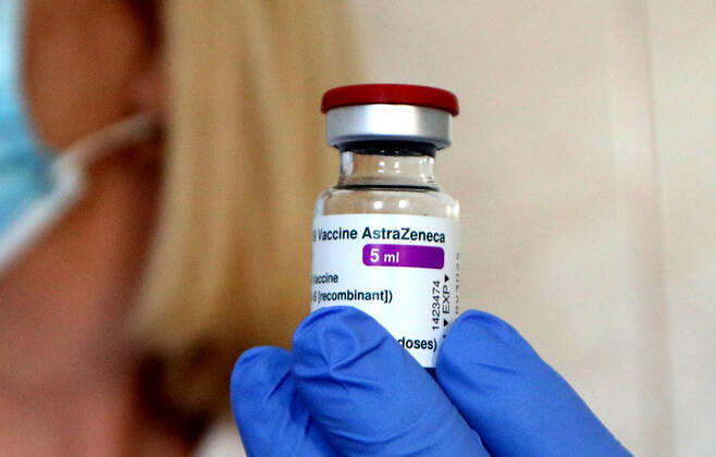 CROATIA COVID-19 VACCINE A vial of the Oxford-AstraZeneca COVID-19 vaccine is pictured at the Retirement home in Sibenik, Croatia on February 09, 2021. DuskoxJaramaz PIXSELL