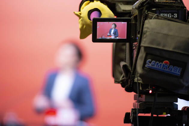 SPÖ Pressekonferenz Wien: Rotes Foyer ,,Aktuelle Corona-Entwicklung
