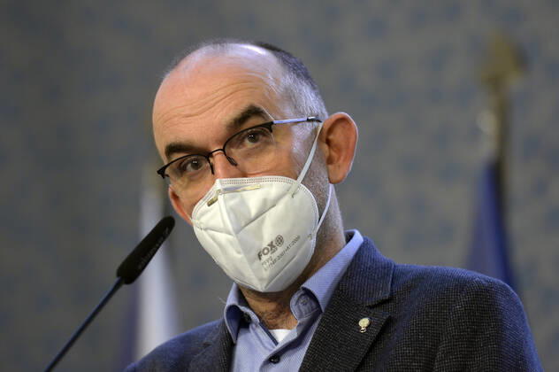 The Czech cabinet today restricted people s movement in the three COVID worst-afflicted districts of Cheb, Sokolov and Trutnov as of the nearest midnight, banning local residents departure and the arrival of others, Health Minister Jan Blatny has told journalists during press conference in Prague, Czech Republic, February 11, 2021. (CTKxPhoto KaterinaxSulova) CTKPhotoP202102110333801  _SUK1935