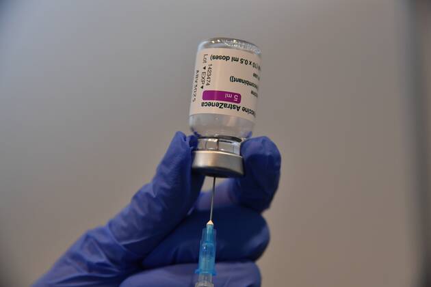 Education workers receive the Astra Zeneca COVID-19 vaccine Education workers receive the Astra Zeneca COVID-19 vaccine on February 12, 2021 in Gdansk, Poland as Poland received 141,000 doses of the AstraZeneca vaccine and 82,000 Moderna vaccines on 11 February. The Moderna vaccine is earmarked for the general population while the AstraZeneca shots are for education workers. EN_01464373_0021 