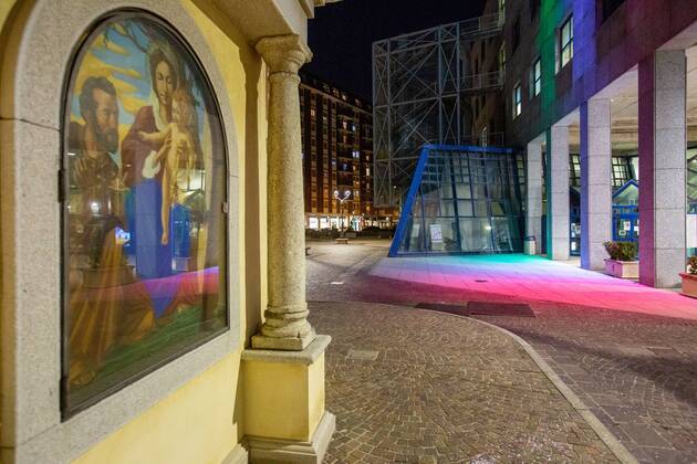 Milan, at 18.00 today, the lockdown in the municipality of Bollate, declared a red zone due to an outbreak of the English variant of Covid Editorial Usage Only  Copyright: xMassimoxAlbericox xIPAx