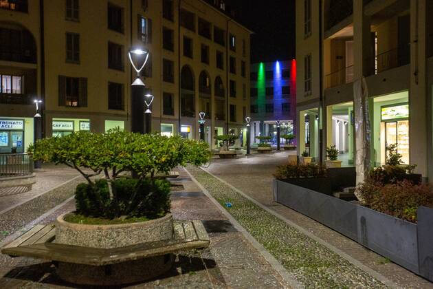 Milan, at 18.00 today, the lockdown in the municipality of Bollate, declared a red zone due to an outbreak of the English variant of Covid Editorial Usage Only  Copyright: xMassimoxAlbericox xIPAx