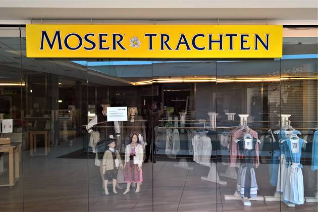 Moser Trachten, Trachtenmode Einzelhandel, Filiale Ingolstadt