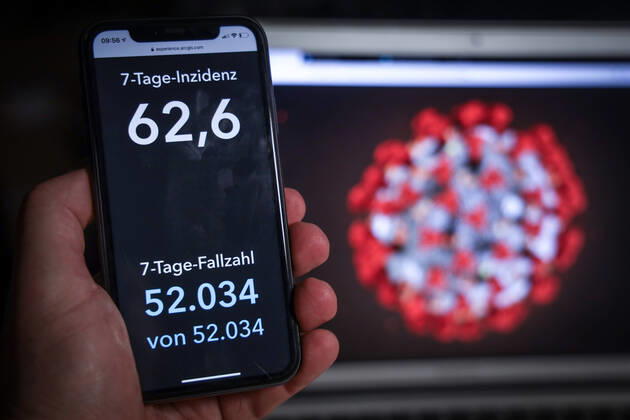 News Themen der Woche KW08 News Bilder des Tages Coronavirus in Deutschland - Covid-19-Dashboard des Robert Koch-Institut 26.02.2021: Robert Koch-Institut: 7-Tage-Inzidenz 62,6. 7-Tage-Fallzahl 52.034.