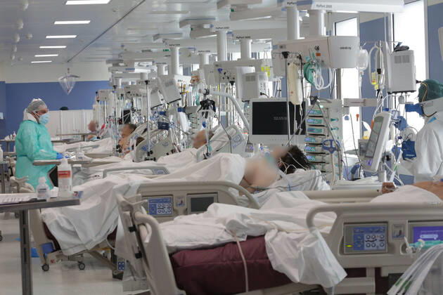 Modena. Intensive Care Unit for Covid Patients of the Polyclinic Editorial Usage Only  Copyright: xROBERTOxBRANCOLINIx xIPAx
