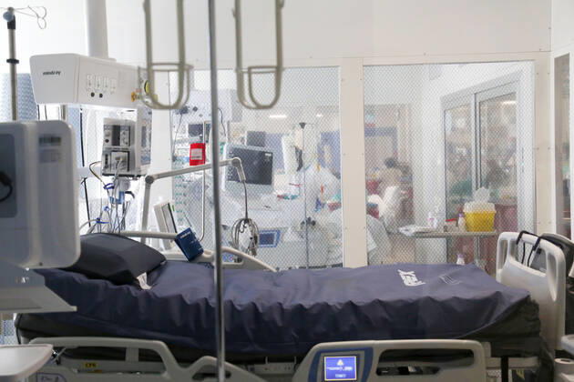 Modena. Intensive Care Unit for Covid Patients of the Polyclinic Editorial Usage Only  Copyright: xROBERTOxBRANCOLINIx xIPAx