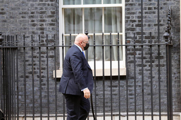 March 2, 2021, London, England, United Kingdom: UK Minister for Covid Vaccine Deployment NADHIM ZAHAWI arrives in Downing Street. London United Kingdom - ZUMAs262 20210302_zip_s262_064 Copyright: xTayfunxSalcix