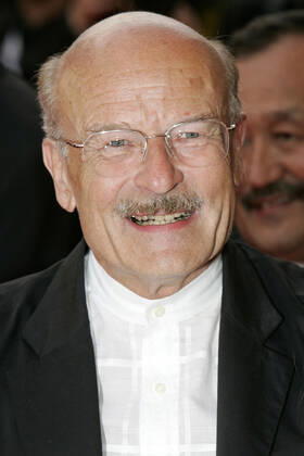 Volker Schlöndorff bei der Premiere des Kinofilms A Mighty Heart Ein mutiger Weg auf dem Festival de Cannes 2007 60. Internationale Filmfestspiele von Cannes im Palais des Festivals. Cannes, 21.05.2007