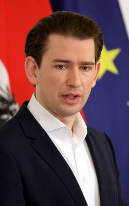 Sebastian Kurz PK zur Impfstoffproduktion Wien, BKA, 05. 03. 2021 Sebastian KURZ