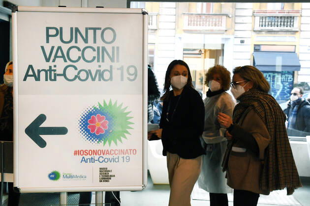 Db Milan 08 03 2021 prevention spread Coronavirus photo Daniele Buffa Image in the picture Covid vaccination 19