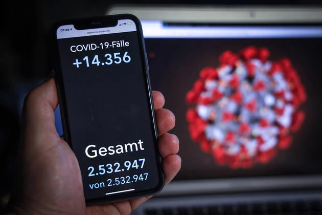 Coronavirus in Deutschland - Covid-19-Dashboard des Robert Koch-Institut 11.03.2021: Robert Koch-Institut: COVID-19-Fälle 2.532.947. Zugang um 14.356 gegenüber dem Vortag.