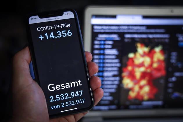 Coronavirus in Deutschland - Covid-19-Dashboard des Robert Koch-Institut 11.03.2021: Robert Koch-Institut: COVID-19-Fälle 2.532.947. Zugang um 14.356 gegenüber dem Vortag.