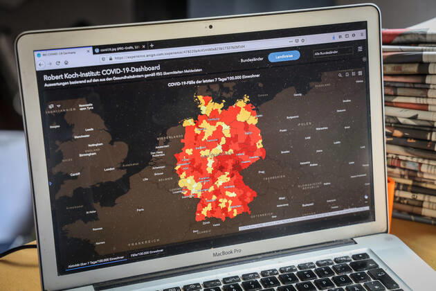 Coronavirus in Deutschland - Covid-19-Dashboard des Robert Koch-Institut 14.03.2021: Robert Koch-Institut: 7-Tage-Inzidenz 79,1. 7-Tage-Fallzahl 65.746. COVID-19-Fälle 2.569.245. Zugang um 10.790 gegenüber dem Vortag. COVID-19-Todesfälle 73.371. Zugang um 70 gegenüber dem Vortag.
